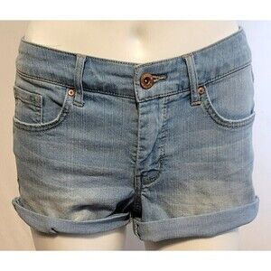 Jessica Simpson Cuffed Denim Shorts - Size 0/25